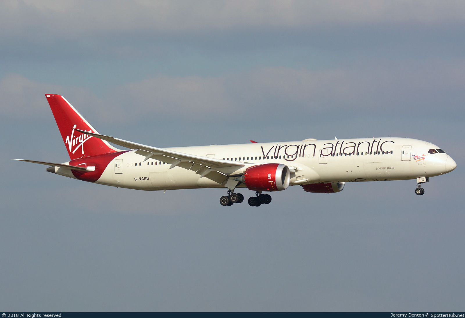 Photo of G-VCRU - Boeing 787-9 Dreamliner operated by Virgin Atlantic Airways