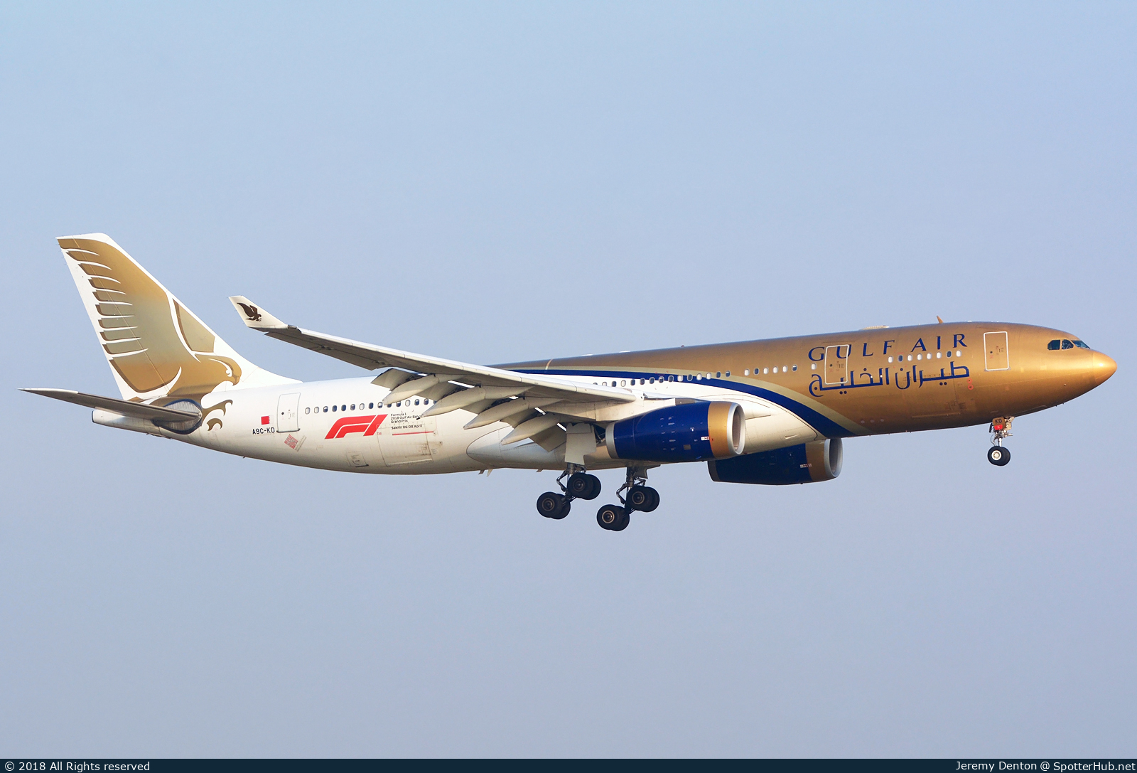 Photo of A9C-KD - Airbus A330-243 operated by Gulf Air