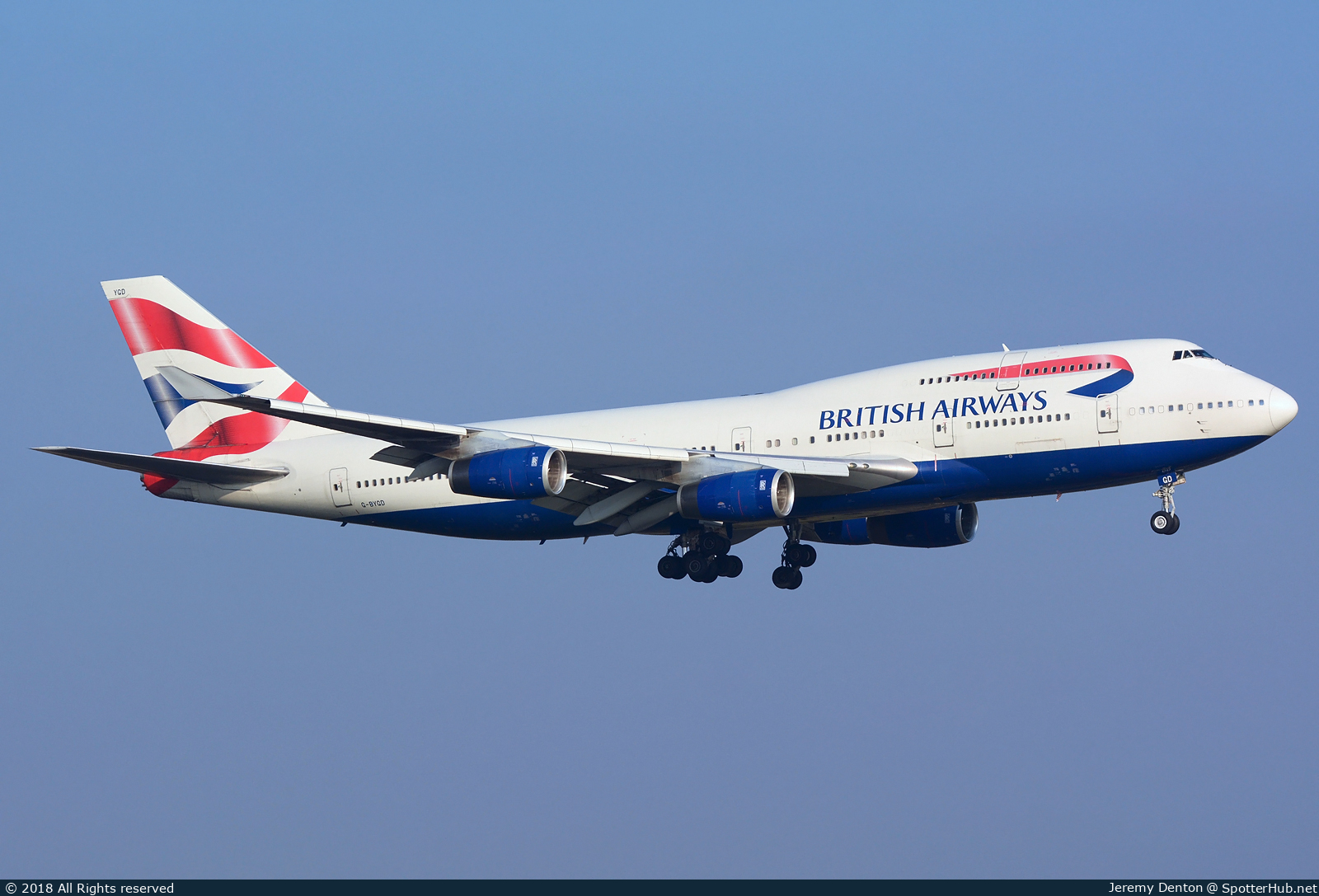 Photo of G-BYGD - Boeing 747-436 operated by British Airways