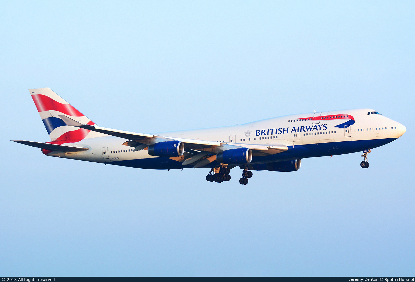 Photo of G-CIVU - Boeing 747-436 operated by British Airways