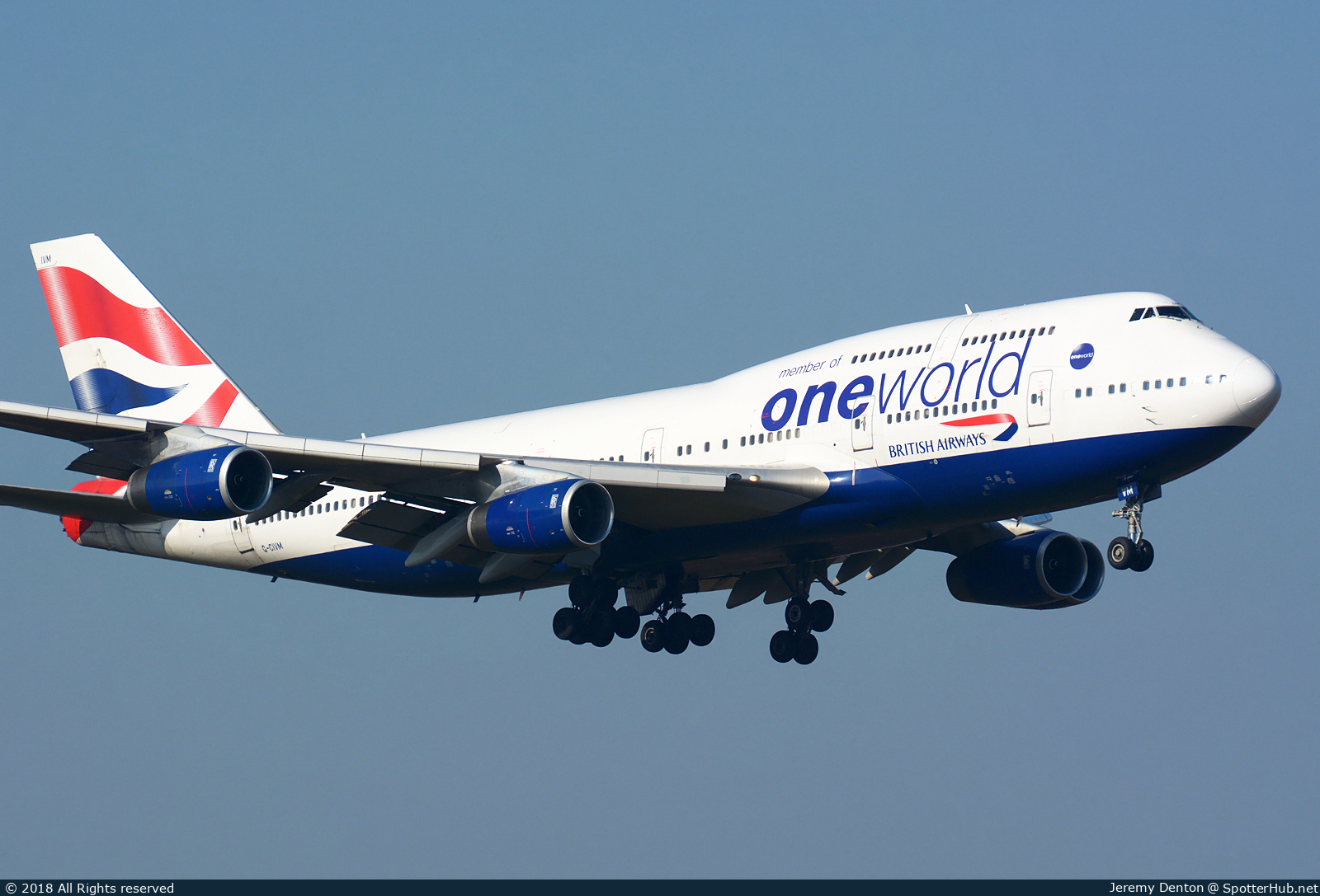 Photo of G-CIVM - Boeing 747-436 operated by British Airways