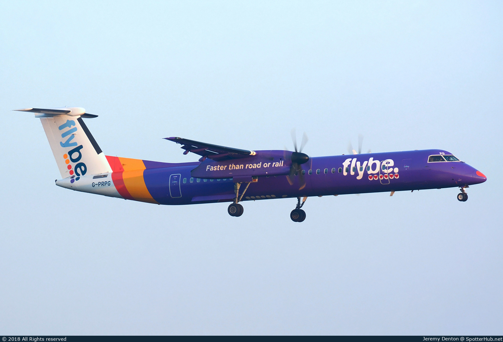 Photo of G-PRPG - Bombardier DHC-8-402 Dash 8 Q400 operated by flybe