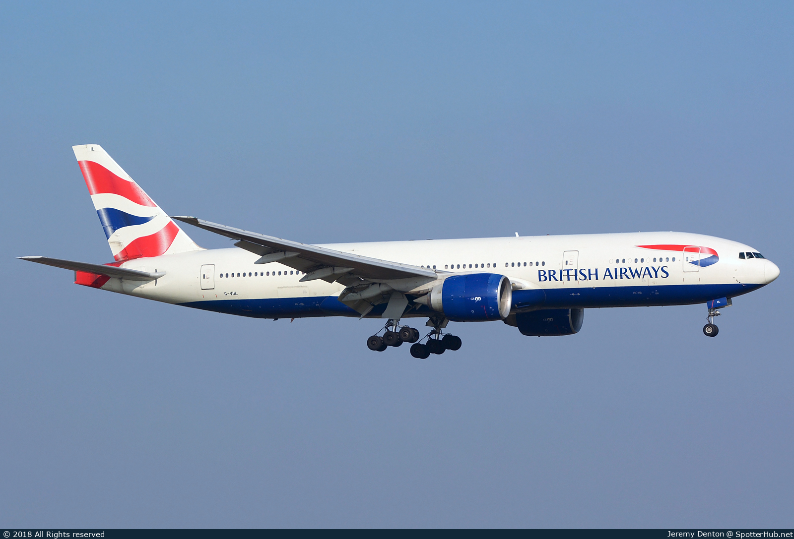 Photo of G-VIIL - Boeing 777-236(ER) operated by British Airways