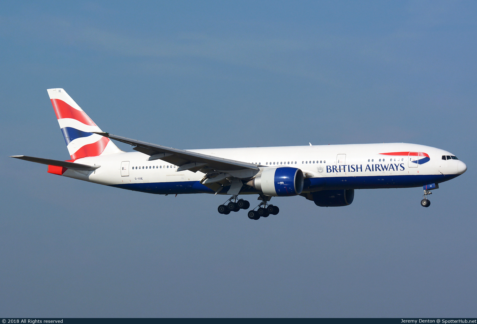 Photo of G-VIIE - Boeing 777-236(ER) operated by British Airways