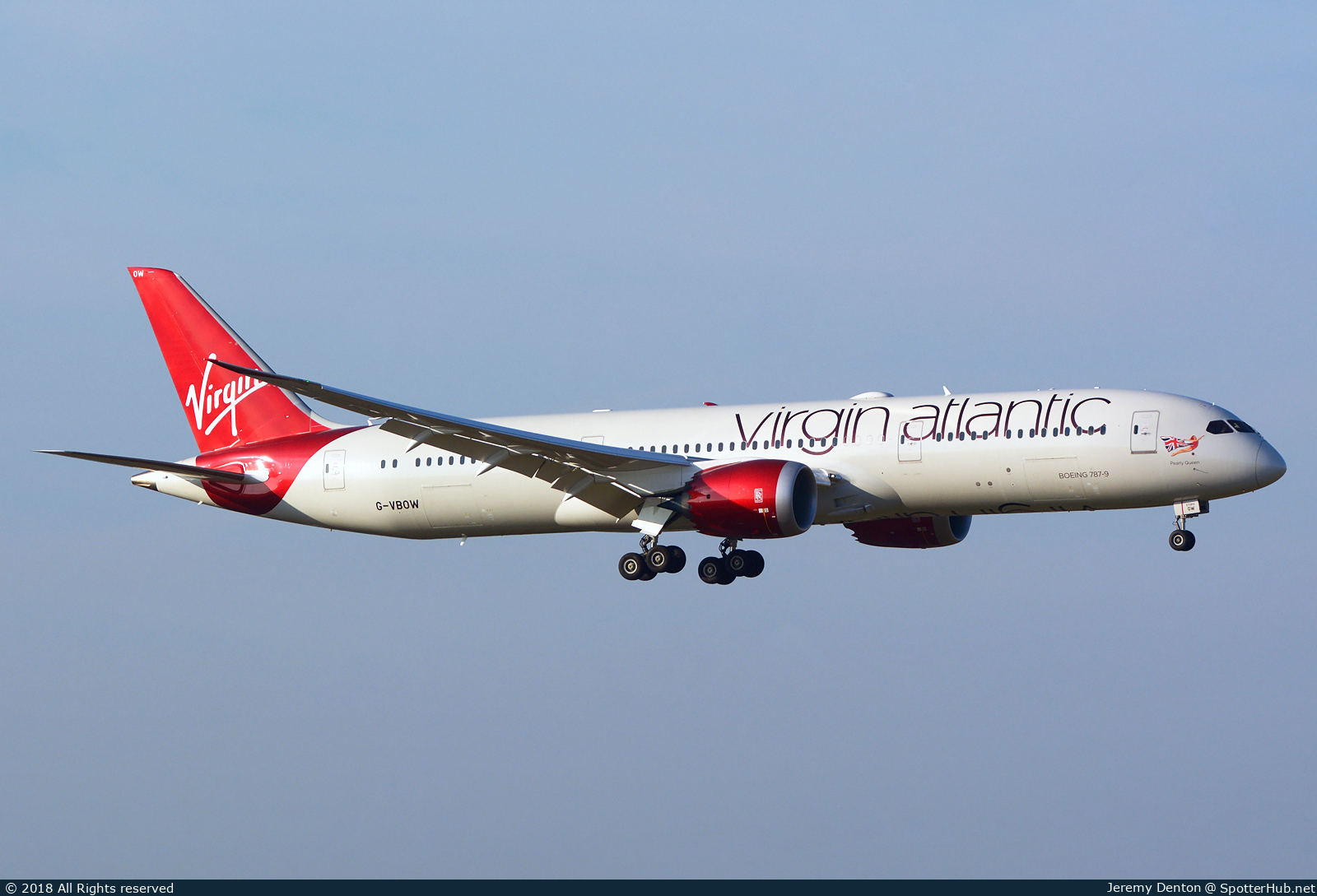 Photo of G-VBOW - Boeing 787-9 Dreamliner operated by Virgin Atlantic Airways