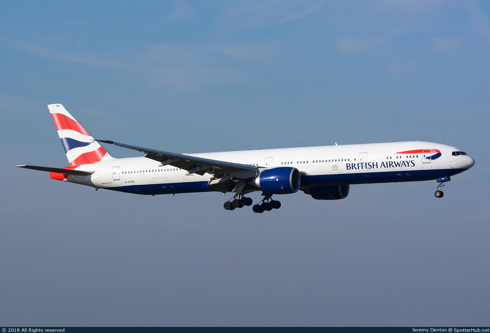 Photo of G-STBH - Boeing 777-336(ER) operated by British Airways