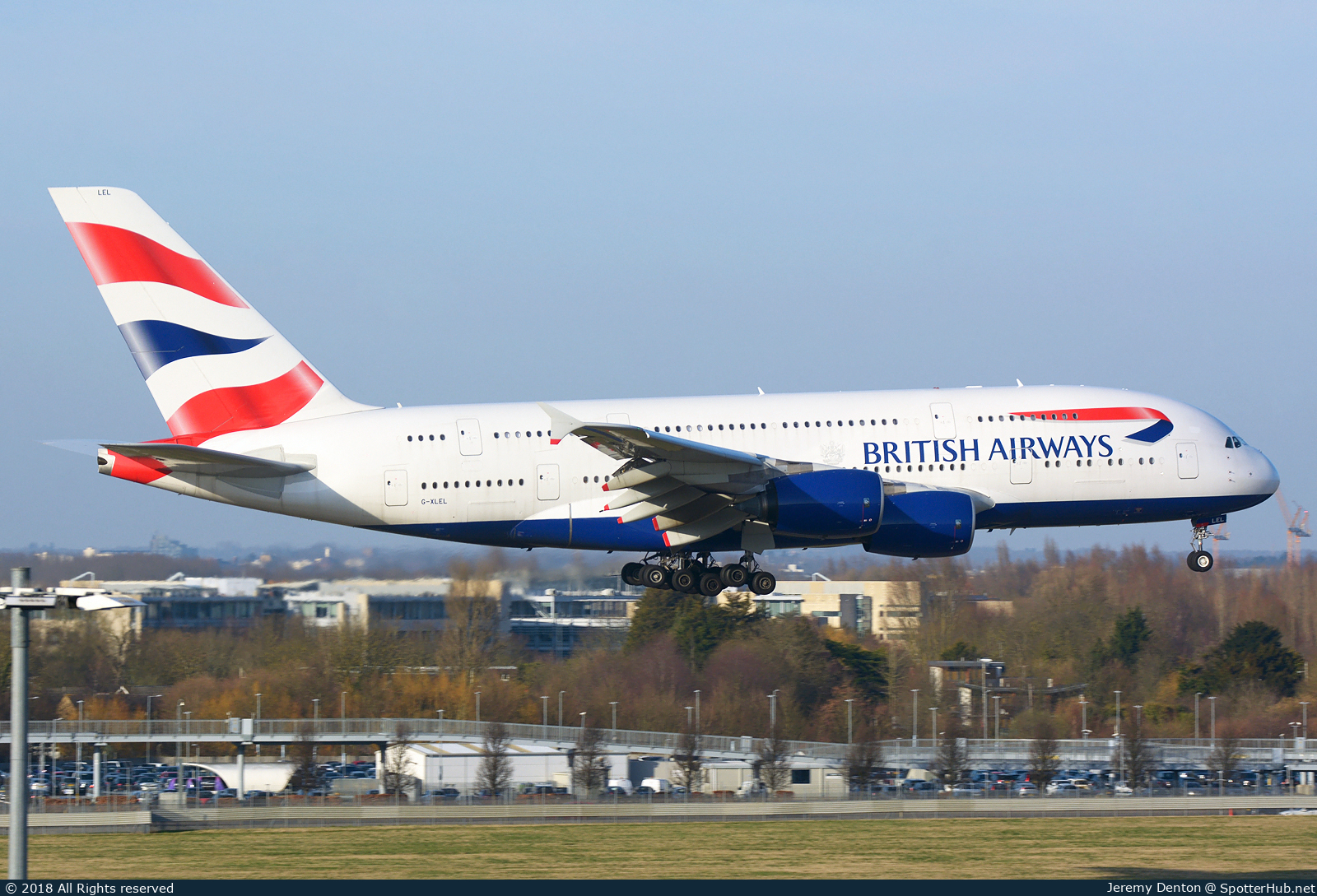 Photo of G-XLEL - Airbus A380-841 operated by British Airways