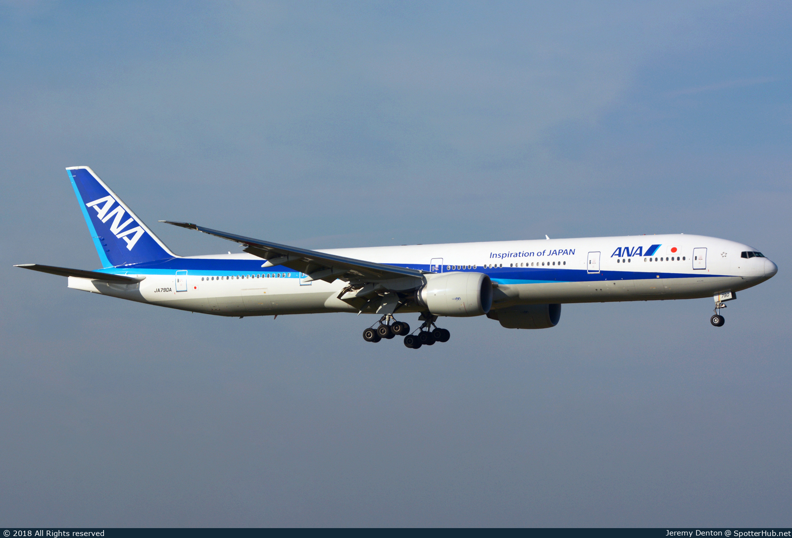 Photo of JA790A - Boeing 777-381(ER) operated by ANA All Nippon Airways