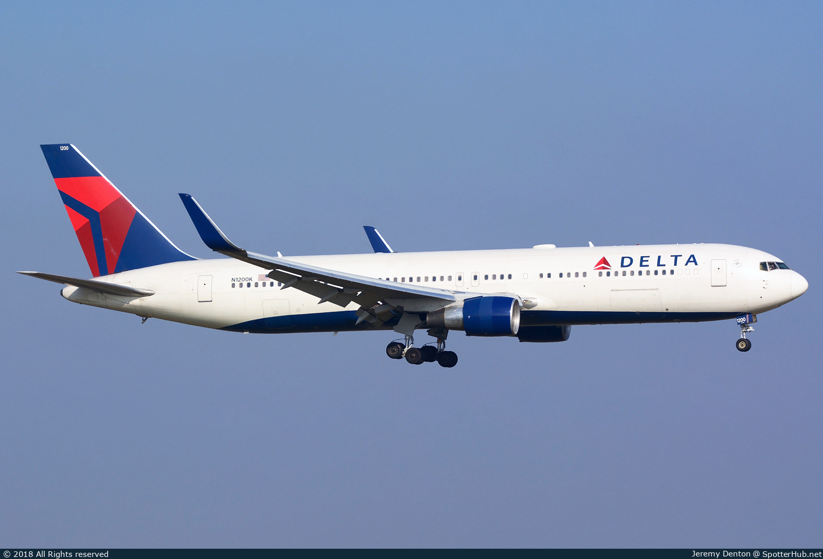Photo of N1200K - Boeing 767-332(ER) operated by Delta Air Lines