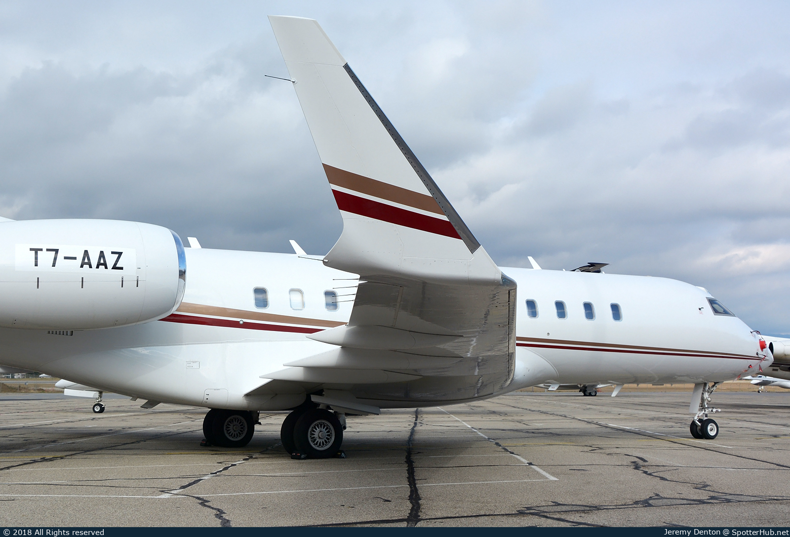 Photo of T7-AAZ - Bombardier Global 5000 operated by Private