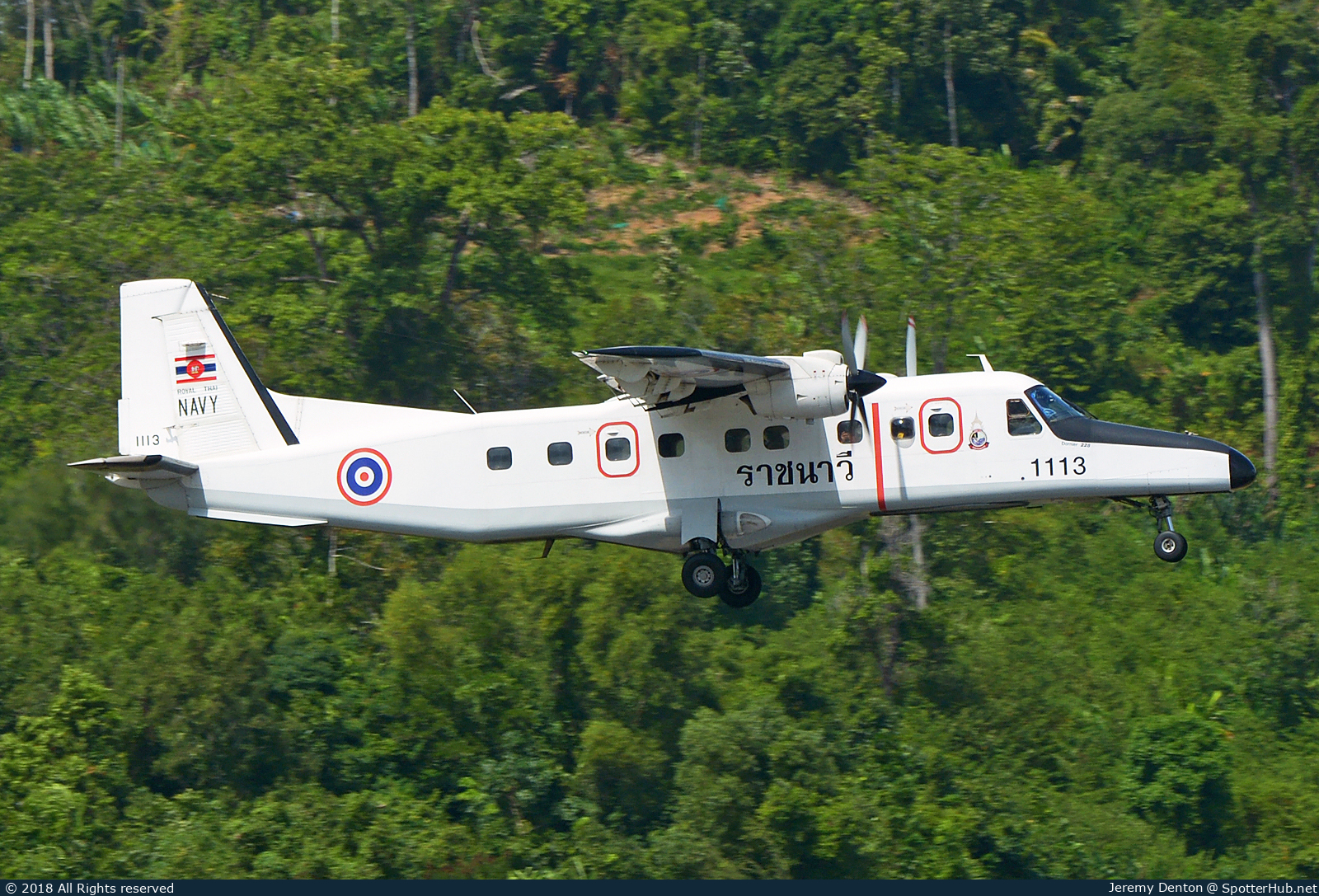 Photo of 1113 - Dornier 228-212 operated by Royal Thai Navy