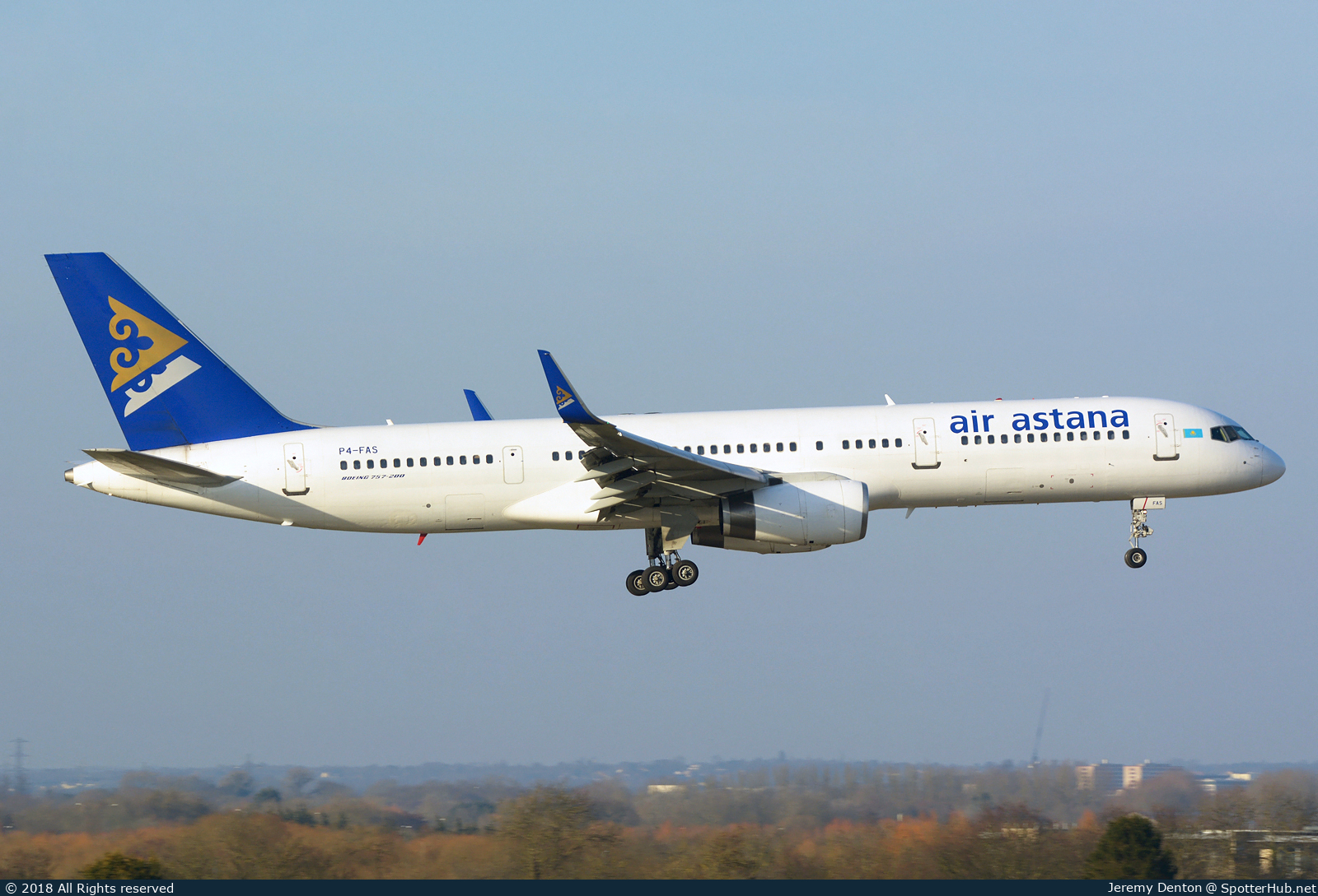 Photo of P4-FAS - Boeing 757-2G5 operated by Air Astana