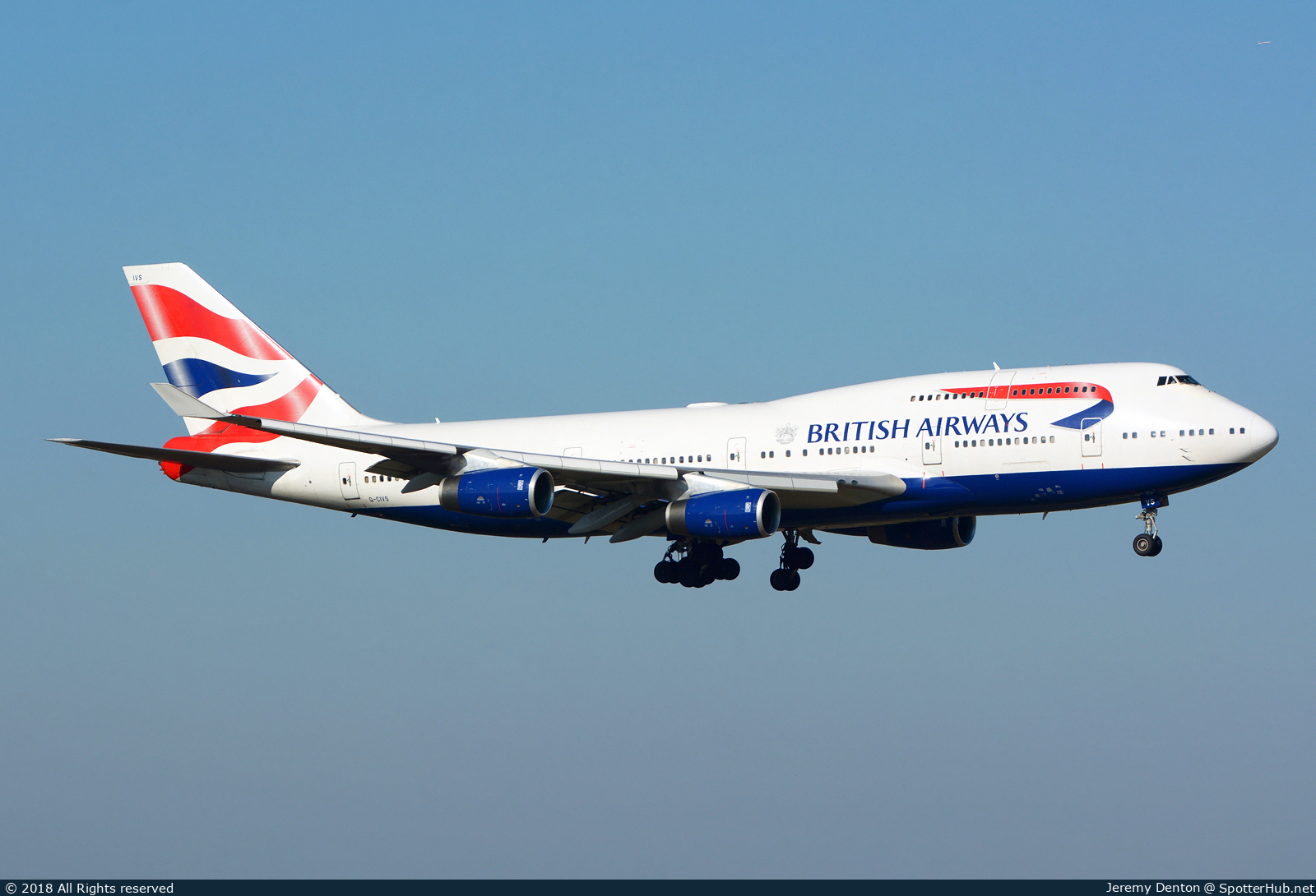 Photo of G-CIVS - Boeing 747-436 operated by British Airways