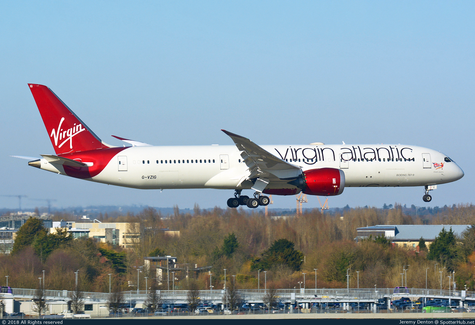 Photo of G-VZIG - Boeing 787-9 Dreamliner operated by Virgin Atlantic Airways