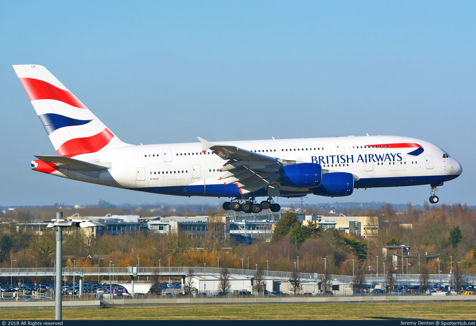 Photo of G-XLEI - Airbus A380-841 operated by British Airways