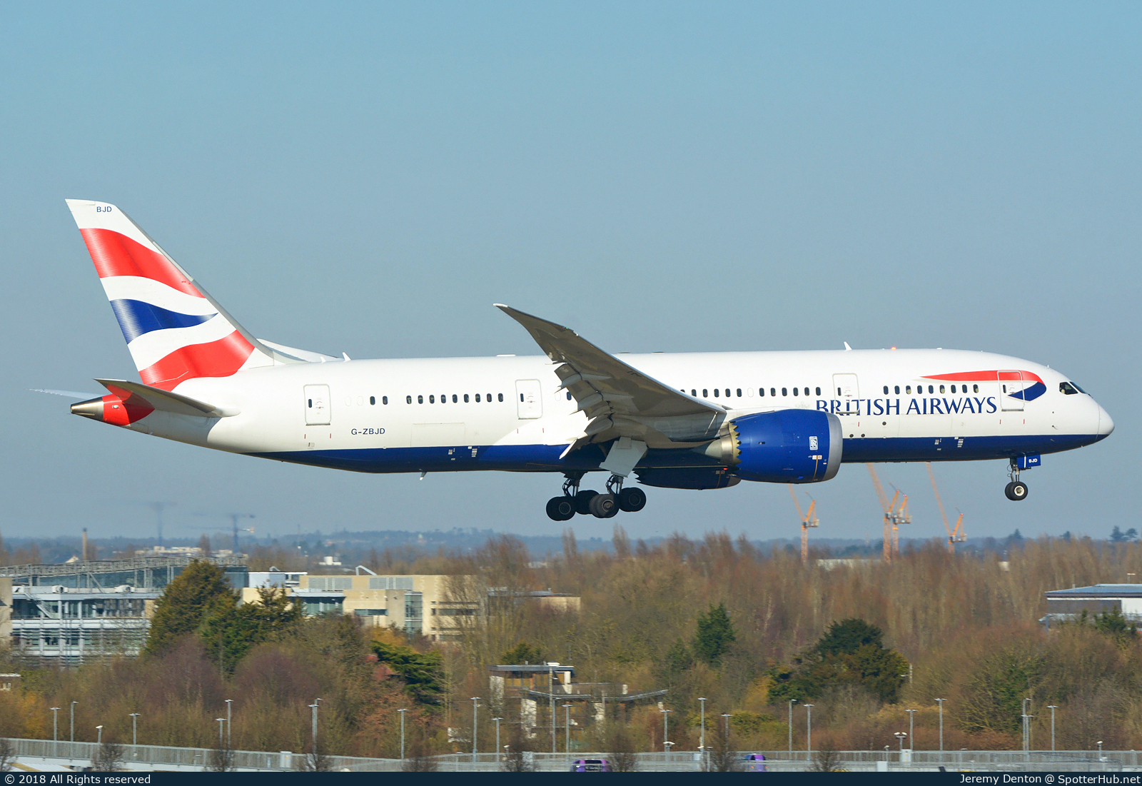 Photo of G-ZBJD - Boeing 787-8 Dreamliner operated by British Airways