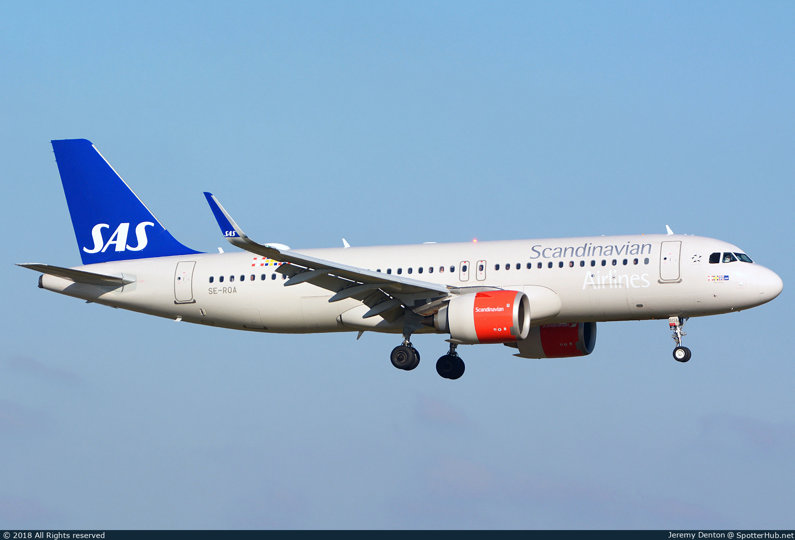Photo of SE-ROA - Airbus A320-251N operated by SAS Scandinavian Airlines