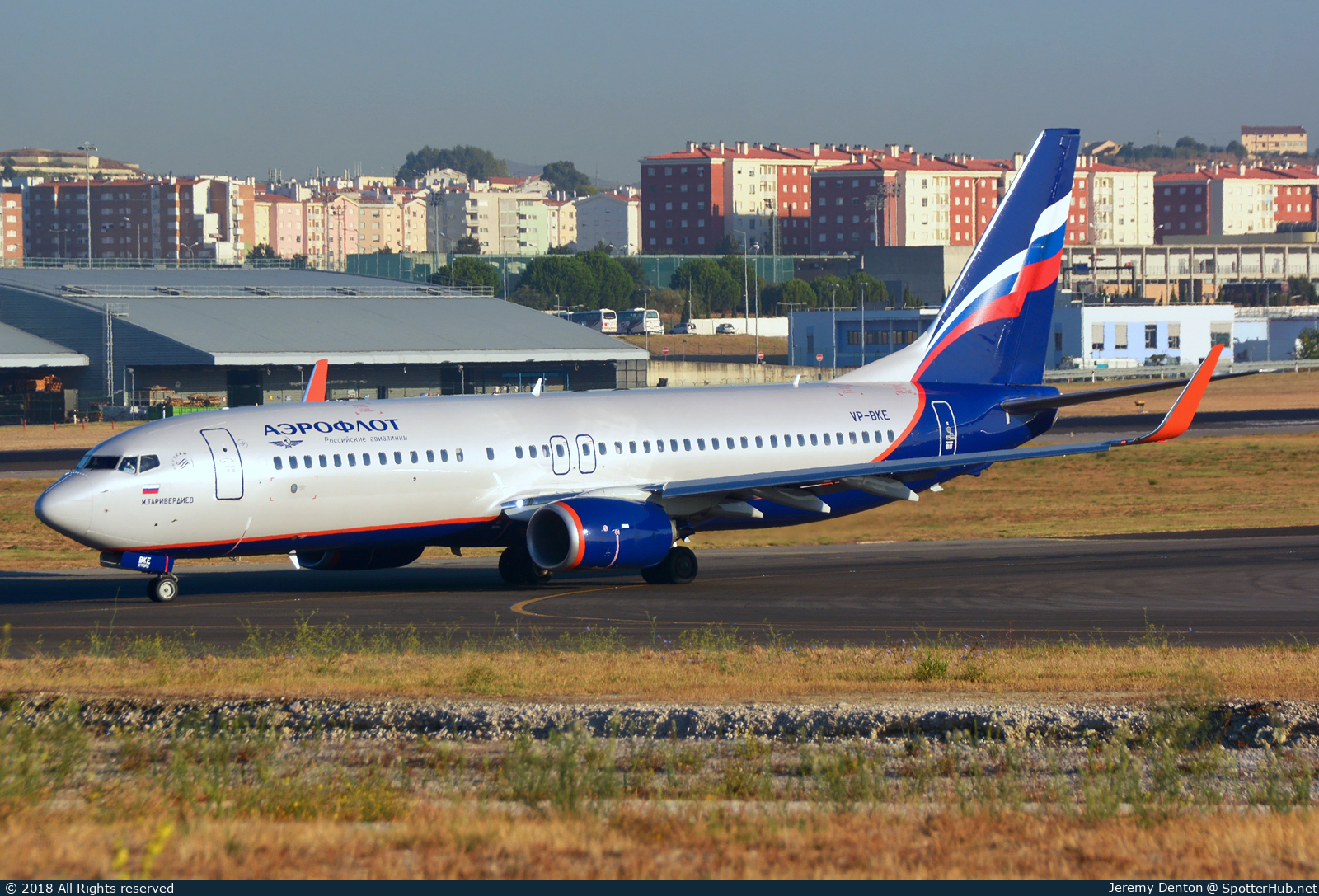 Photo of VP-BKE - Boeing 737-8LJ operated by Aeroflot