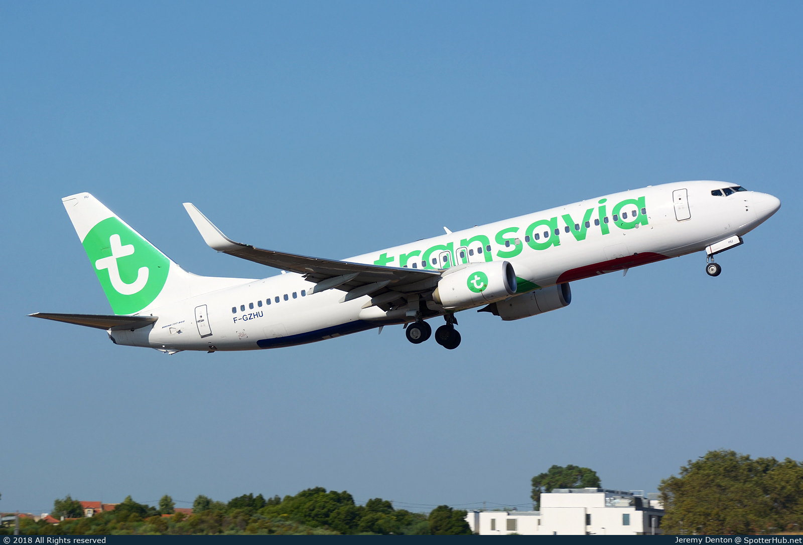Photo of F-GZHU - Boeing 737-8K2 operated by Transavia France