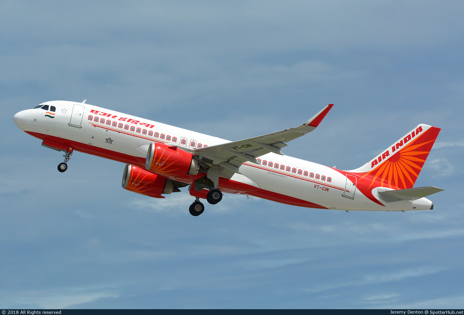 Photo of VT-CIN - Airbus A320-251N operated by Air India