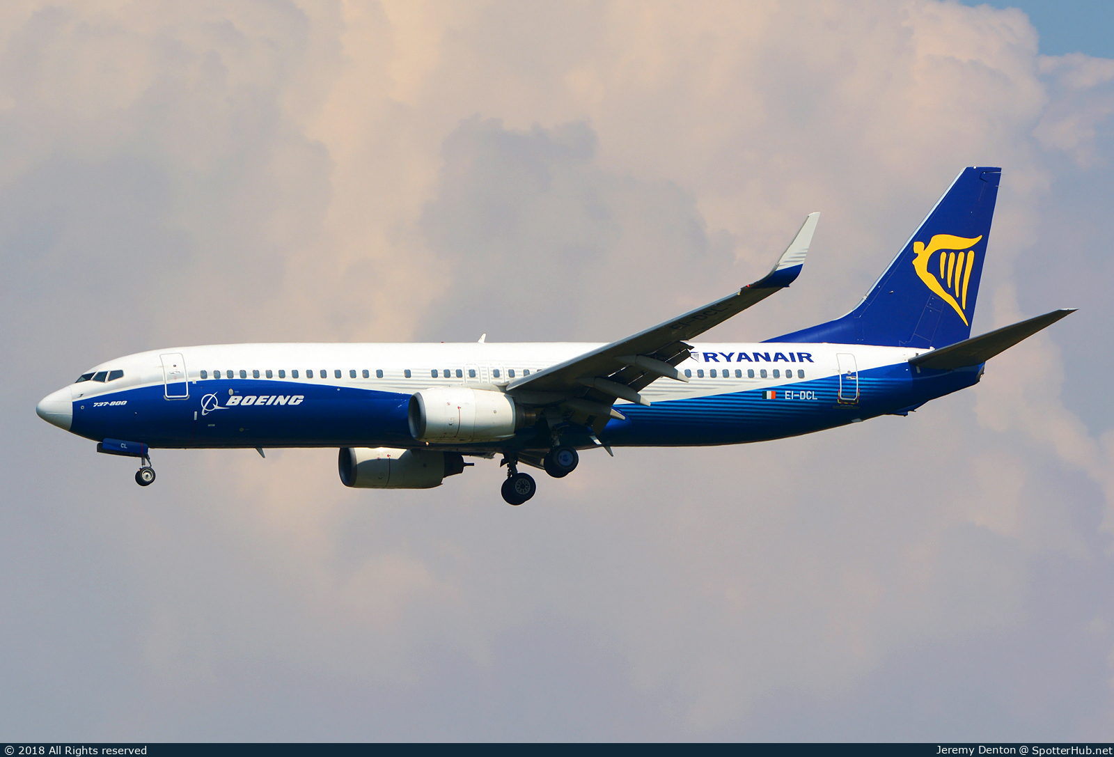 Photo of EI-DCL - Boeing 737-8AS operated by Ryanair
