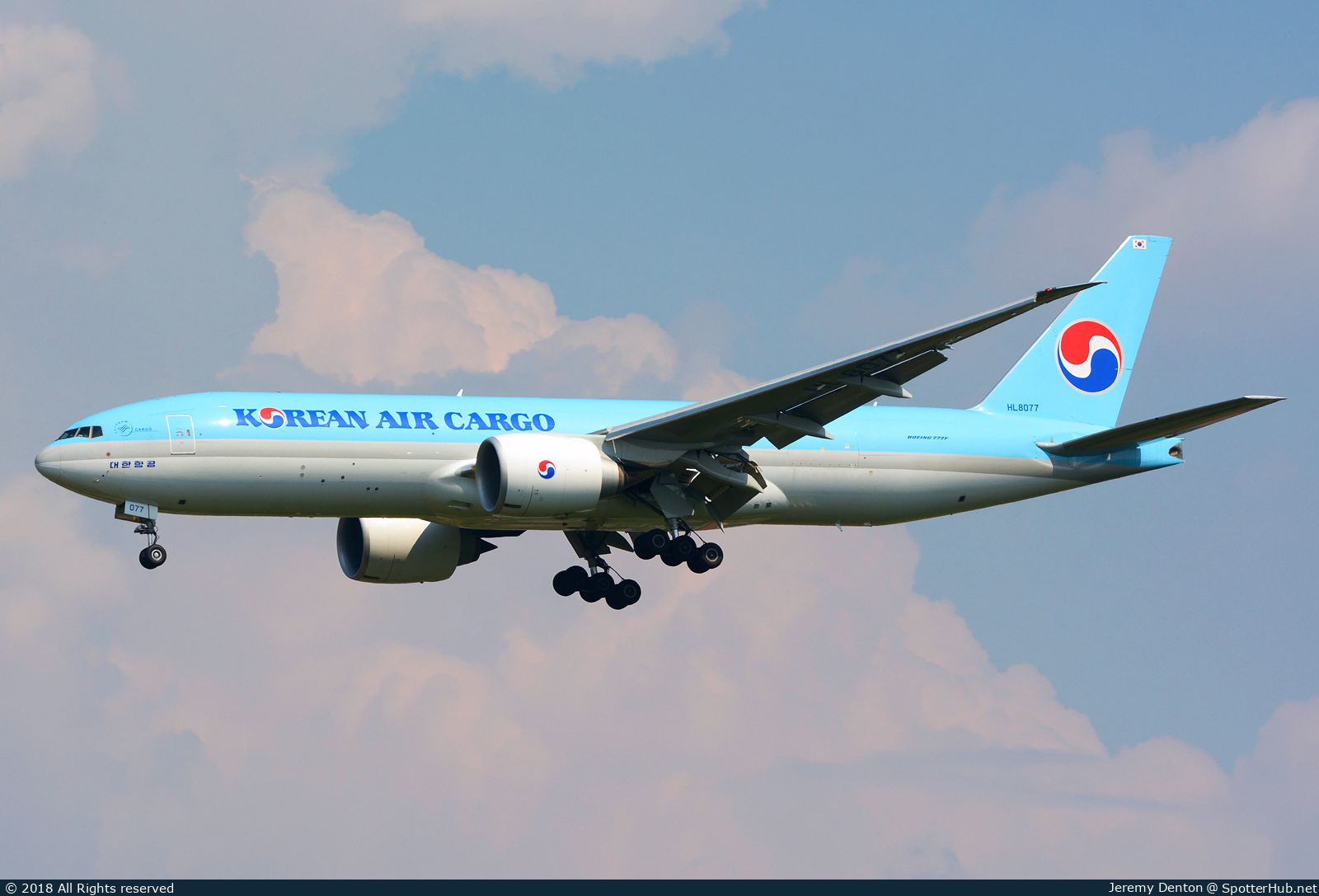Photo of HL8077 - Boeing 777-FB5 operated by Korean Air Cargo