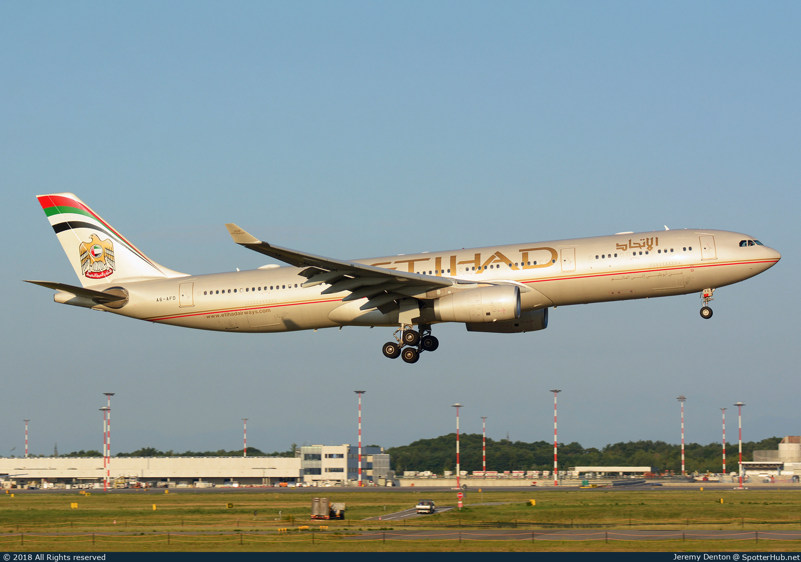 Photo of A6-AFD - Airbus A330-343 operated by Etihad Airways