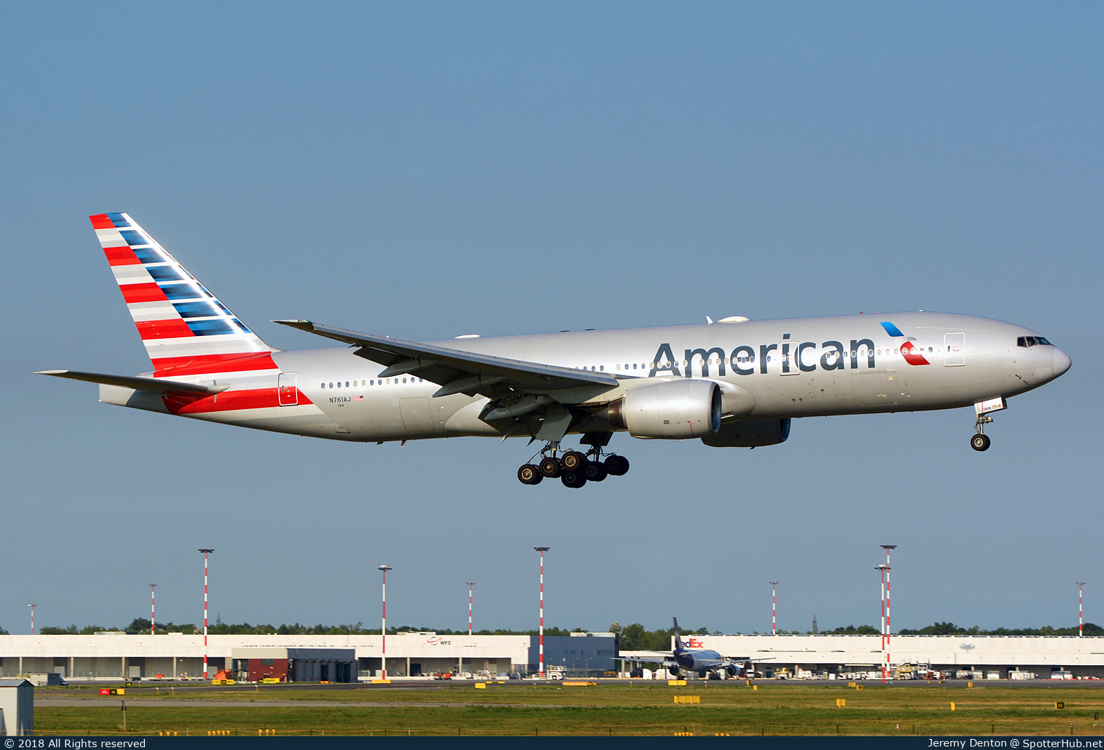 Photo of N761AJ - Boeing 777-223(ER) operated by American Airlines