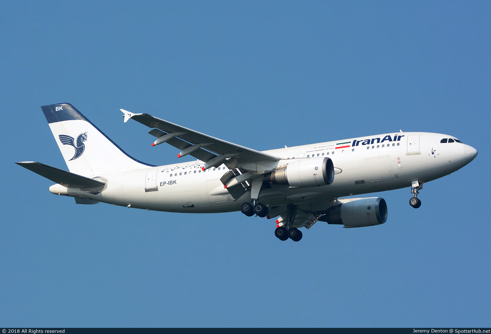 Photo of EP-IBK - Airbus A310-304 operated by Iran Air