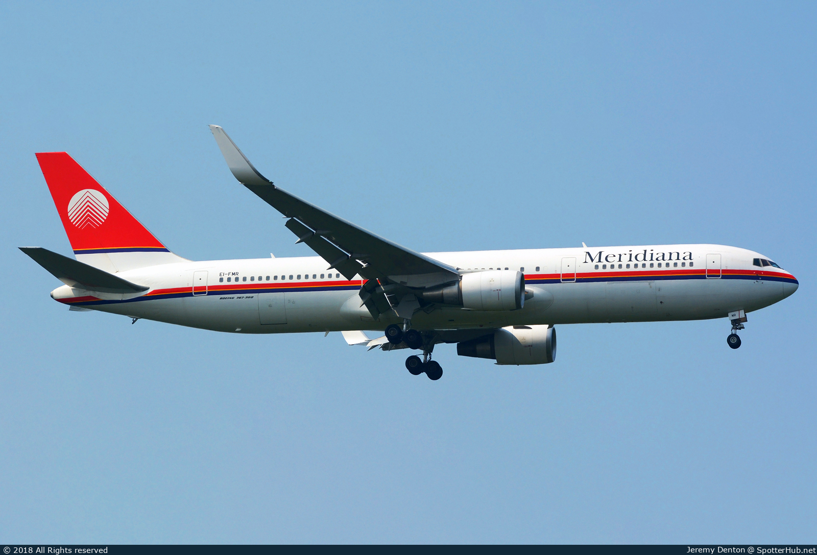 Photo of EI-FMR - Boeing 767-304(ER) operated by Meridiana