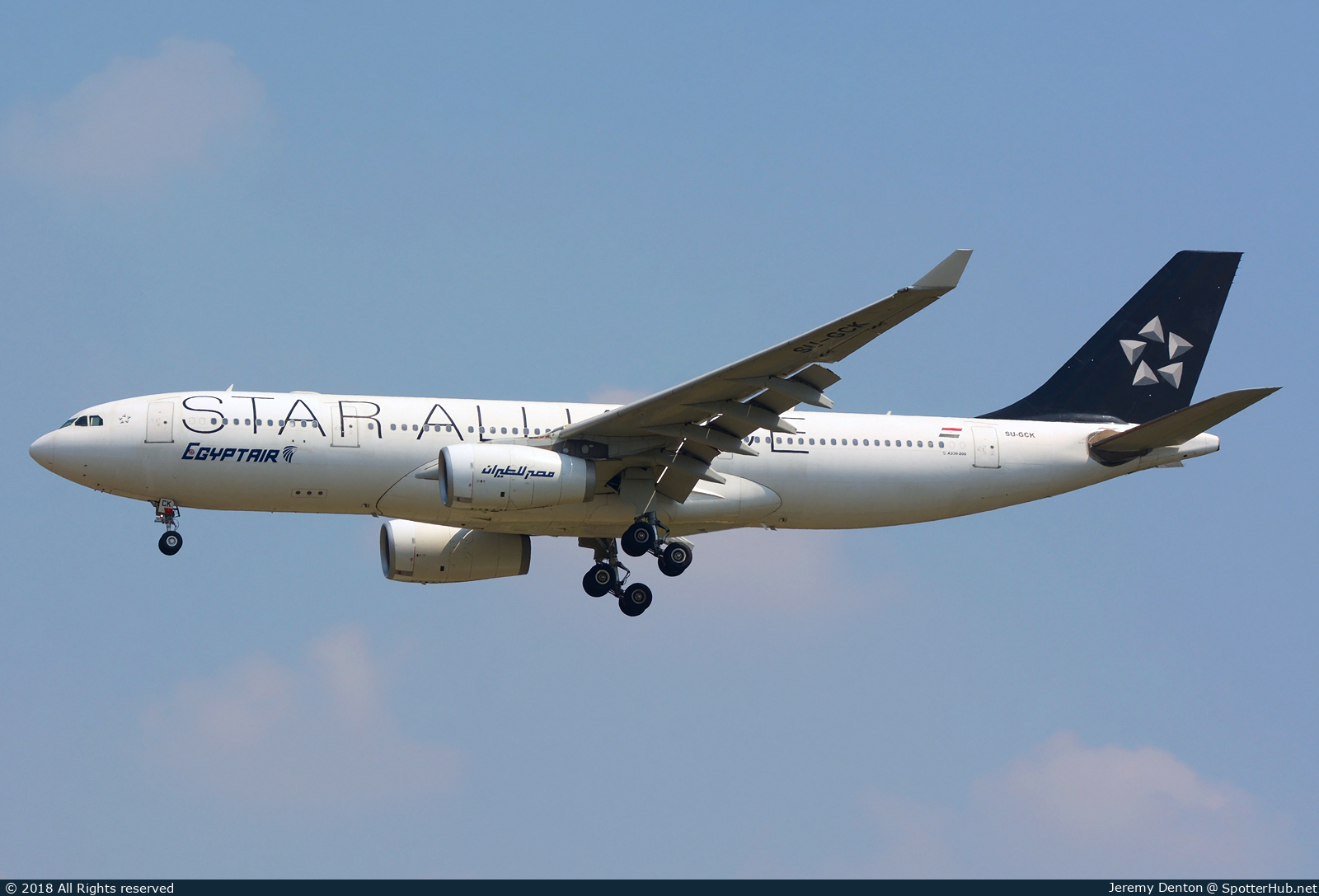 Photo of SU-GCK - Airbus A330-243 operated by Egyptair