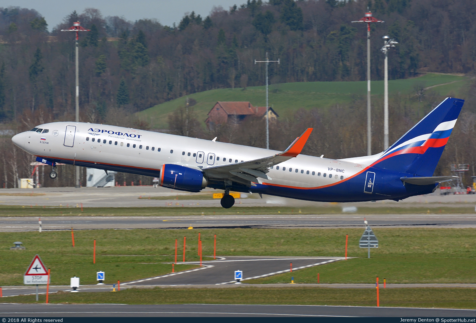 Photo of VP-BNC - Boeing 737-8LJ operated by Aeroflot