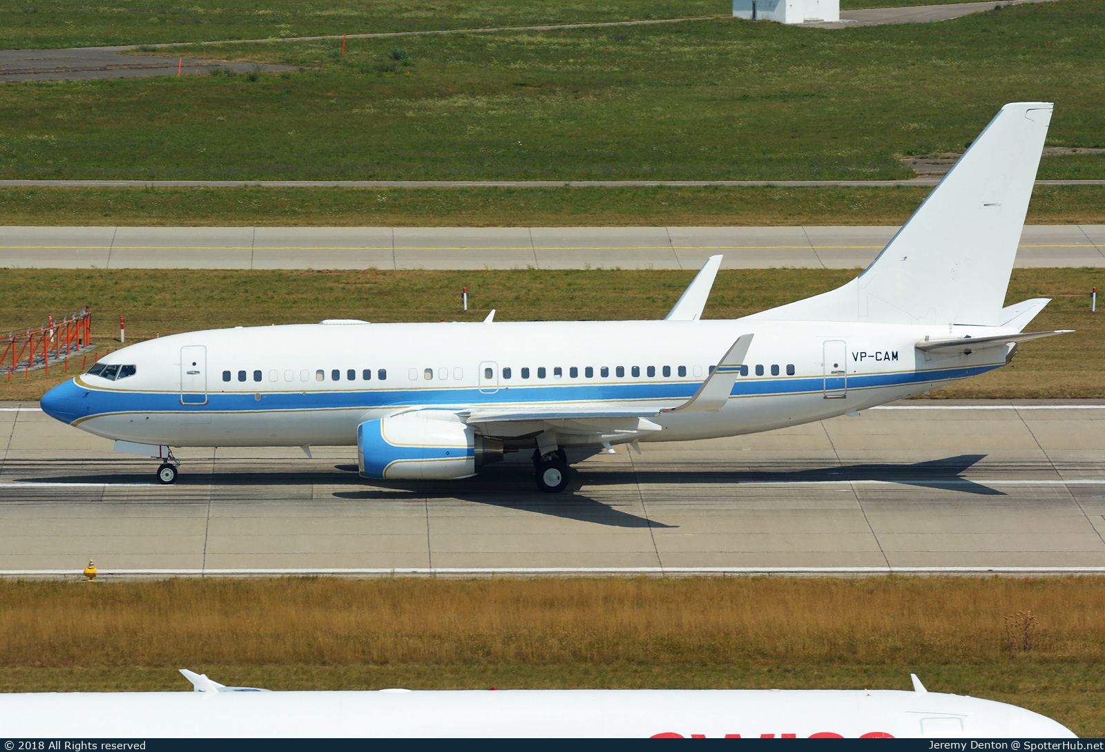 Photo of VP-CAM - Boeing 737-7KK(BBJ) operated by Private