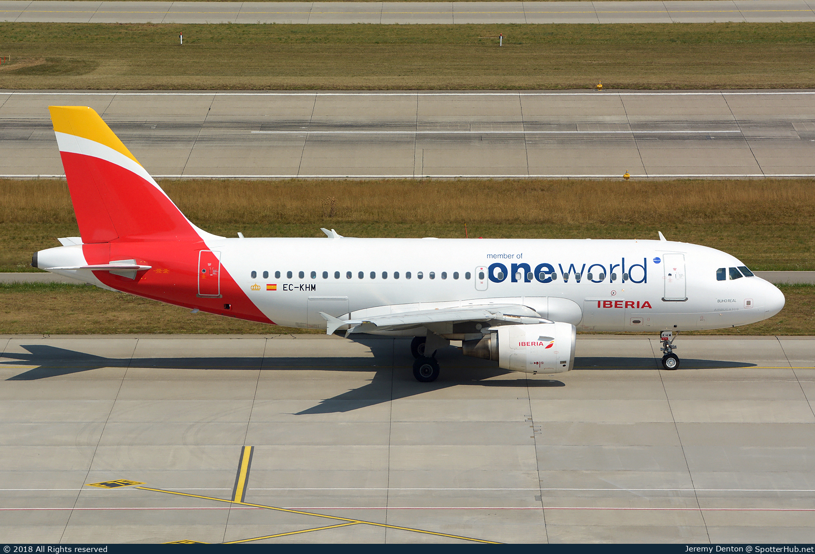Photo of EC-KHM - Airbus A319-111 operated by Iberia