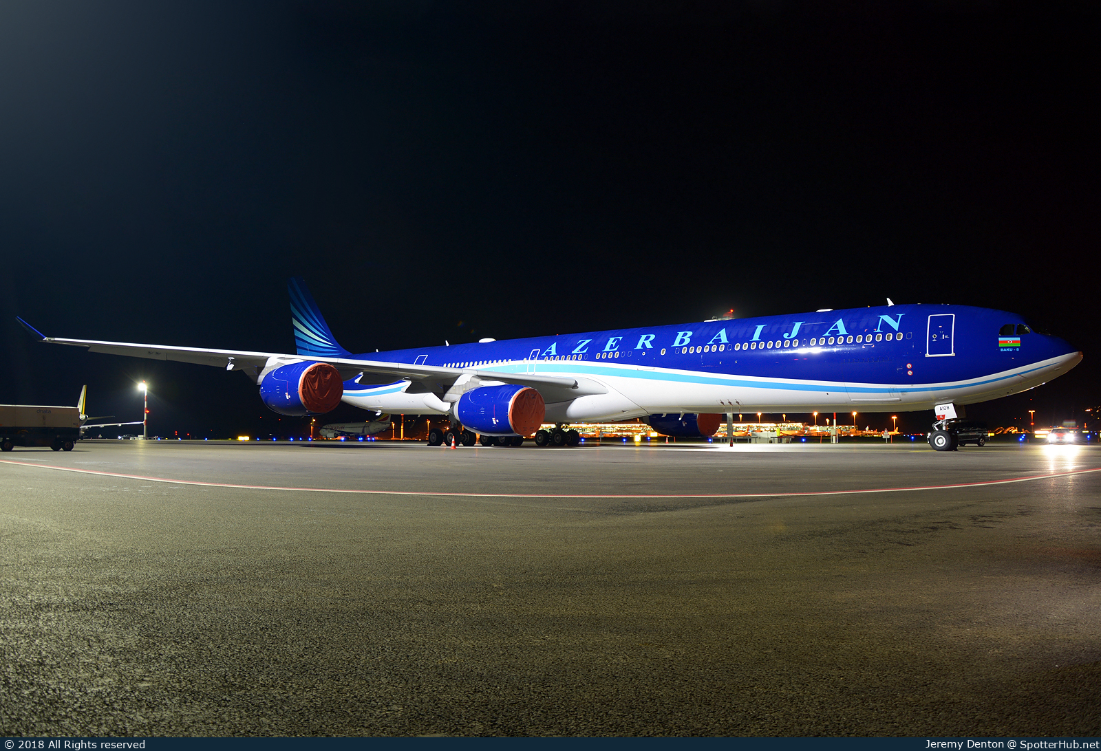 Photo of 4K-AI08 - Airbus A340-642(ACJ) operated by Government of Azerbaijan