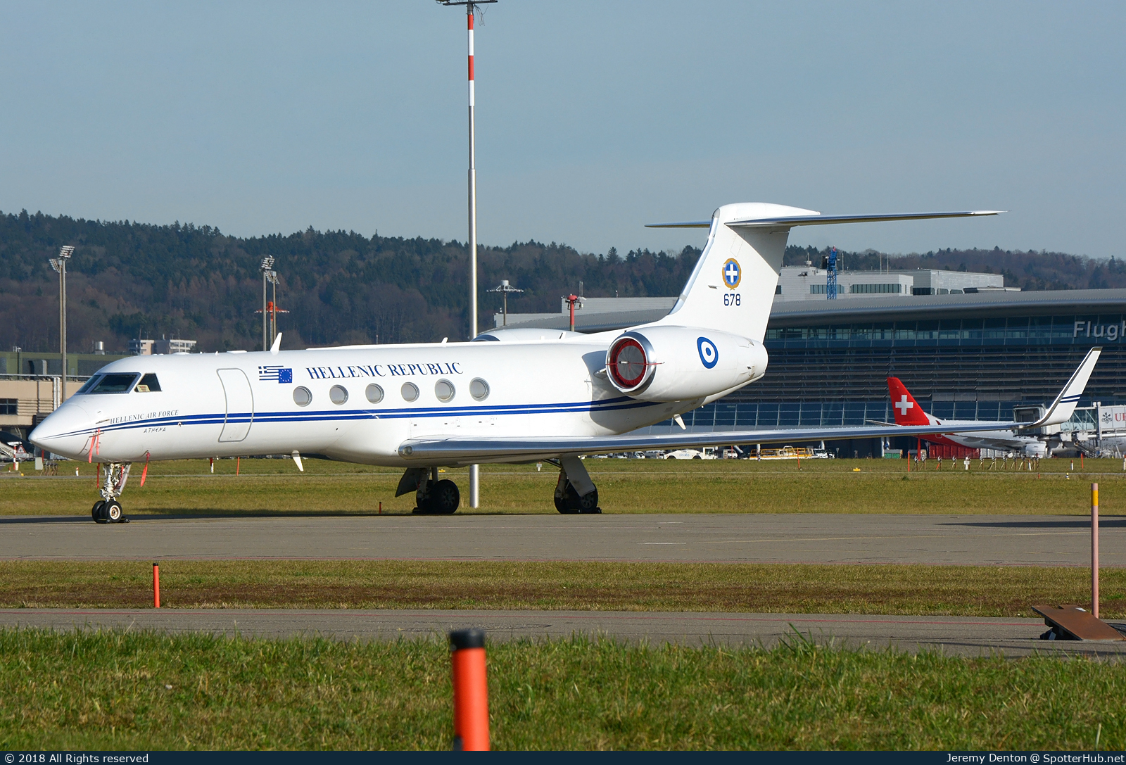 Photo of 678 - Gulfstream GV operated by Hellenic Air Force