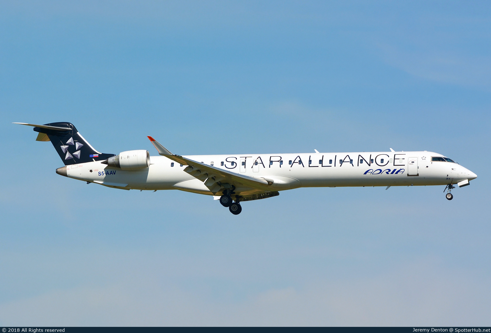 Photo of S5-AAV - Bombardier CRJ-900LR operated by Adria Airways