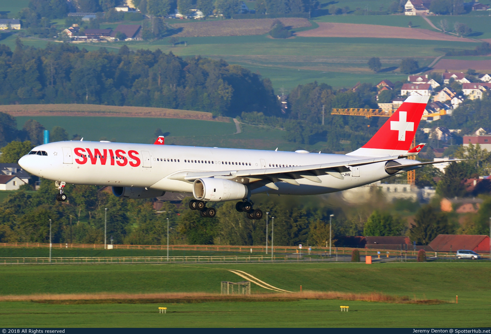 Photo of HB-JHN - Airbus A330-343 operated by Swiss International Air Lines