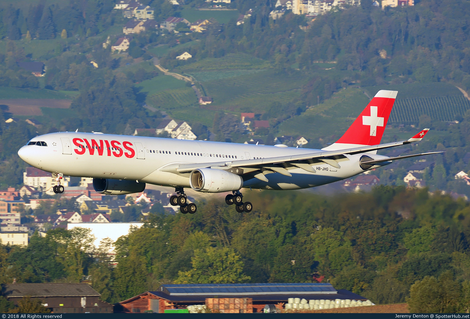 Photo of HB-JHG - Airbus A330-343 operated by Swiss International Air Lines