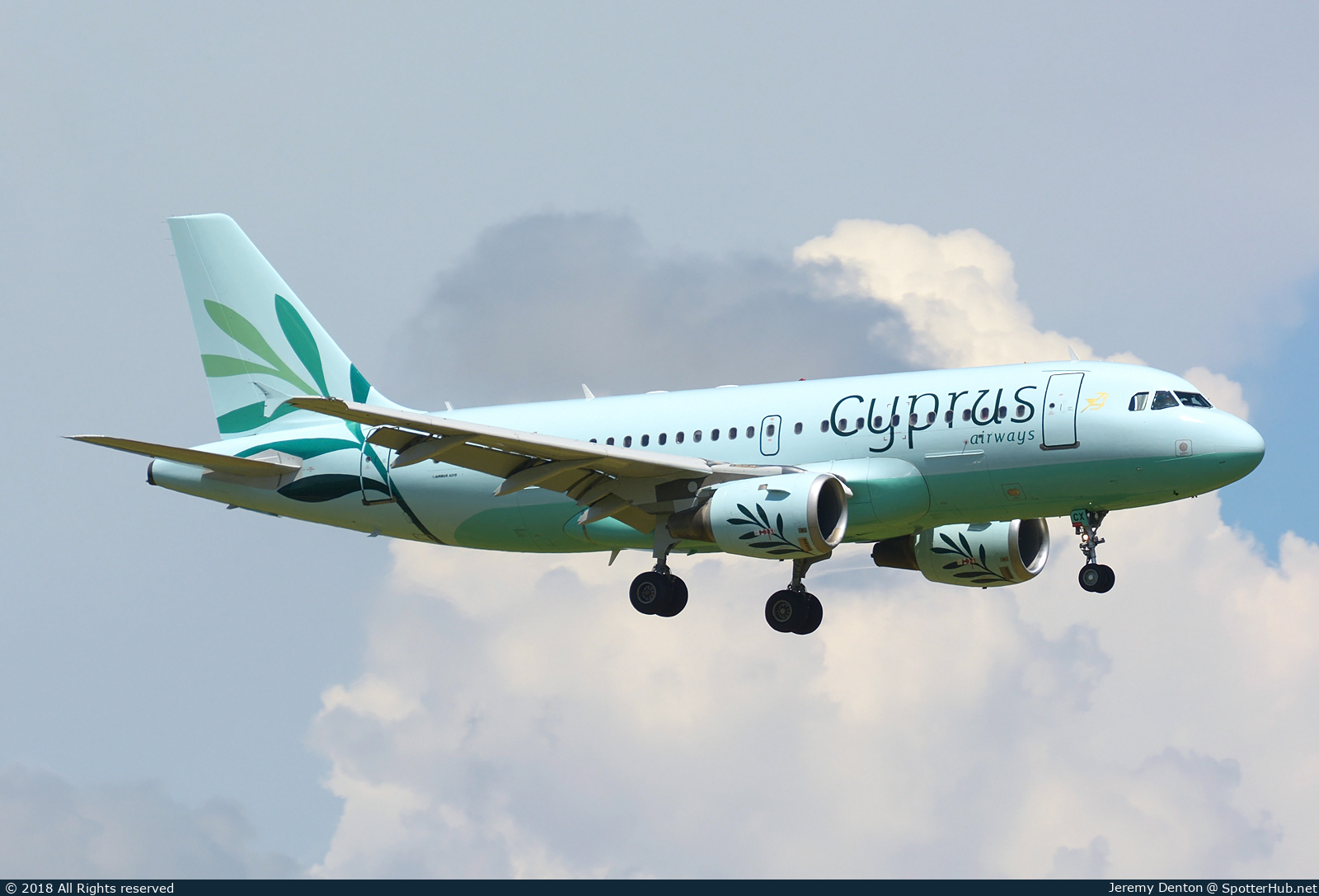 Photo of 5B-DCX - Airbus A319-114 operated by Cyprus Airways [2016]