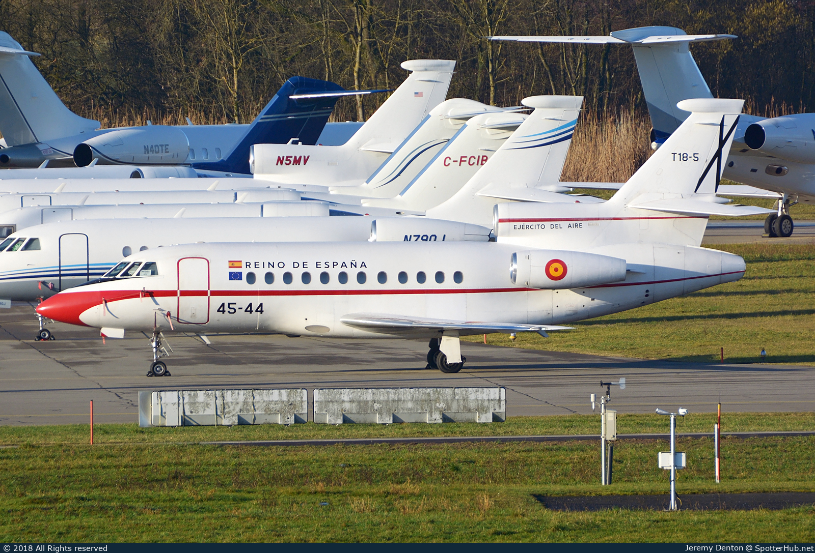 Photo of T.18-5 - Dassault Falcon 900B operated by Spanish Air Force