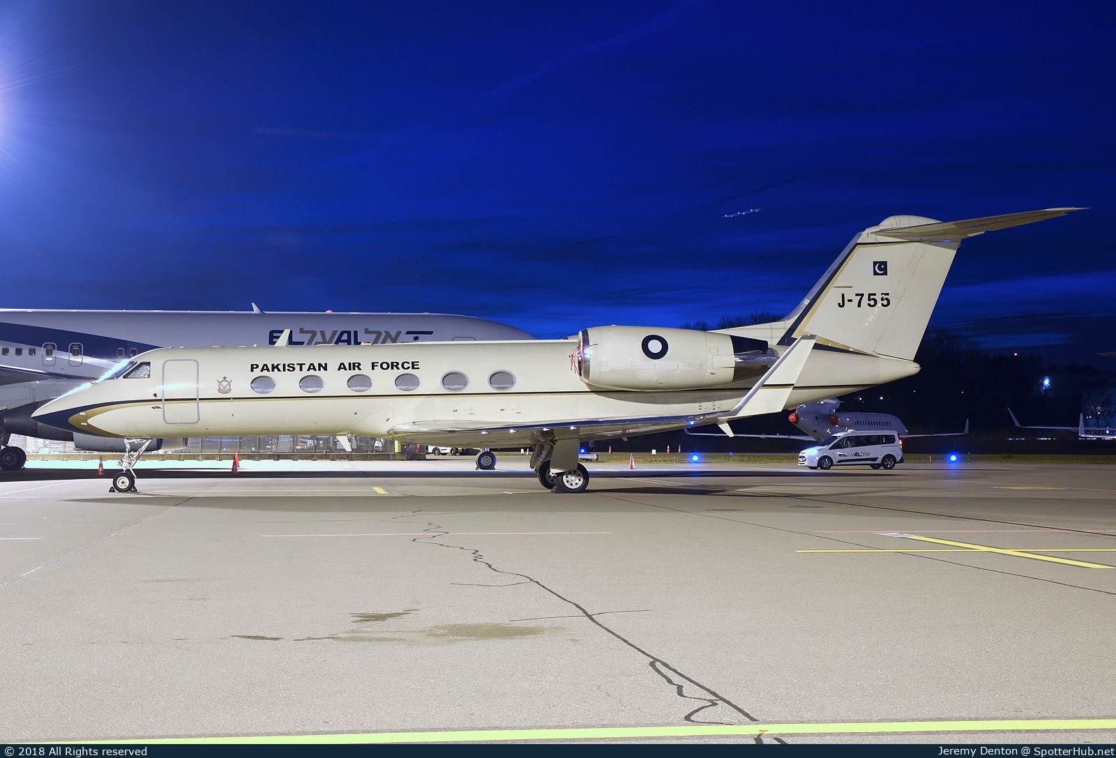 Photo of J-755 - Gulfstream GIV-SP operated by Pakistan Air Force