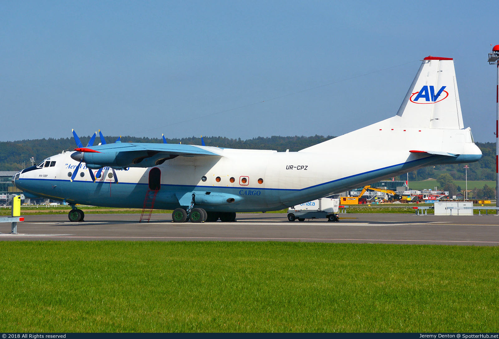 Photo of UR-CPZ - Antonov An-12BP operated by Aerovis Airlines