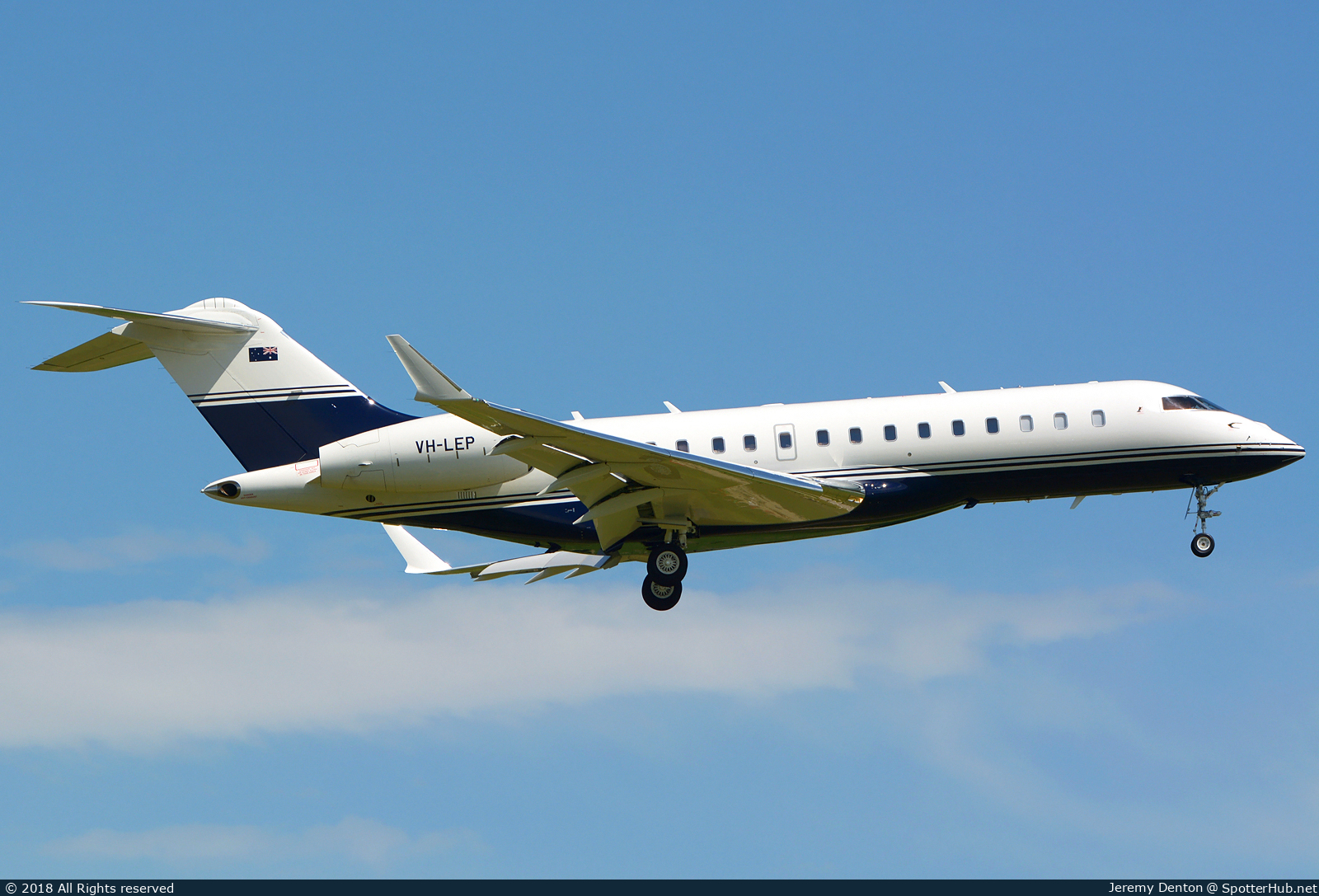 Photo of VH-LEP - Bombardier Global 6000 operated by Air National Australia