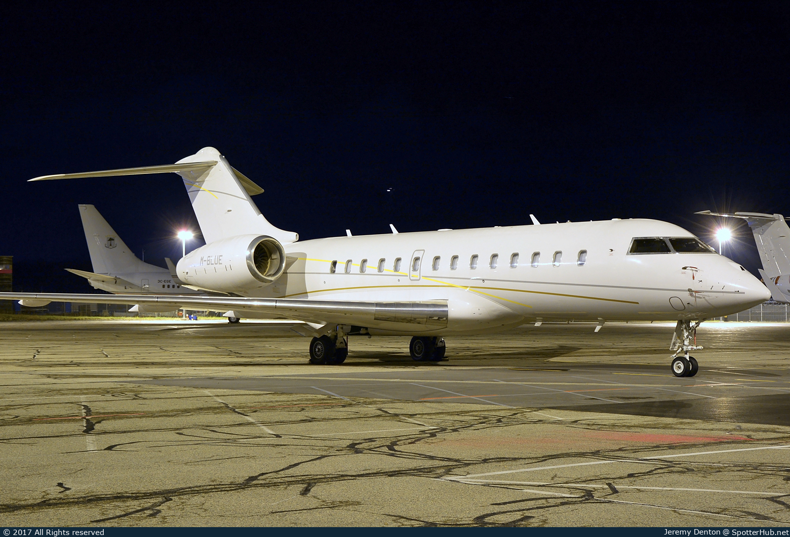 Photo of M-BLUE - Bombardier Global 5000 operated by Private