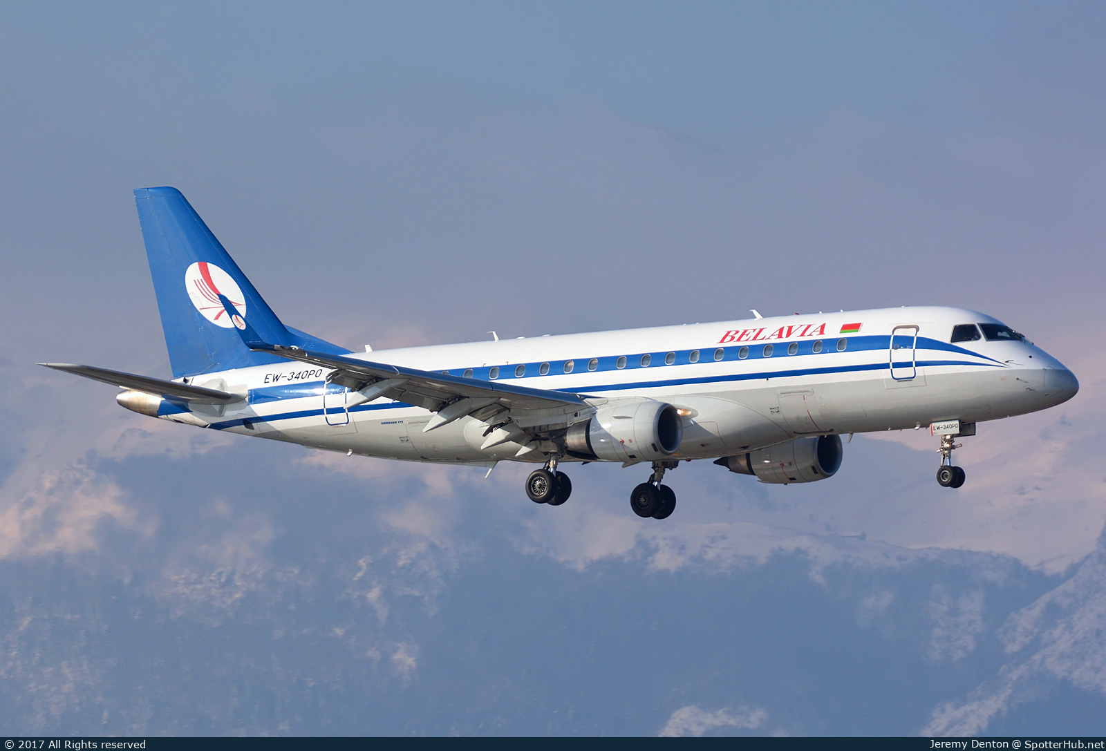 Photo of EW-340PO - Embraer ERJ-175LR operated by Belavia
