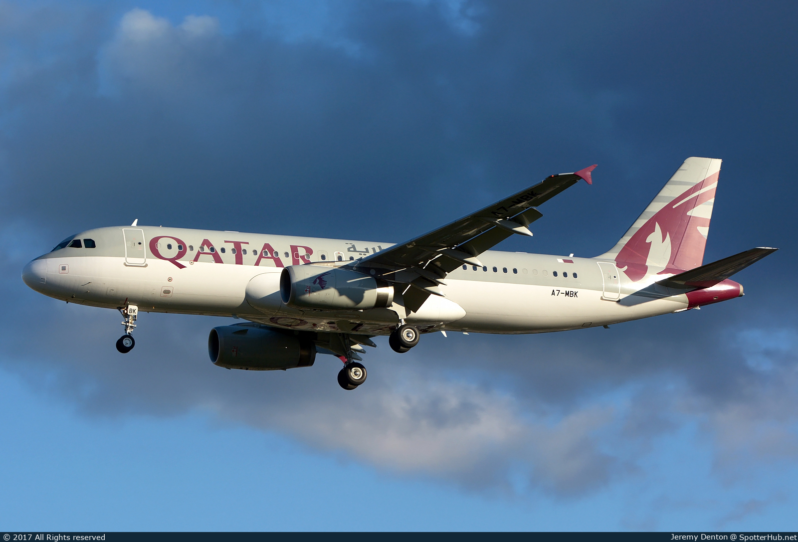 Photo of A7-MBK - Airbus A320-232(CJ) Prestige operated by Qatar Amiri Flight