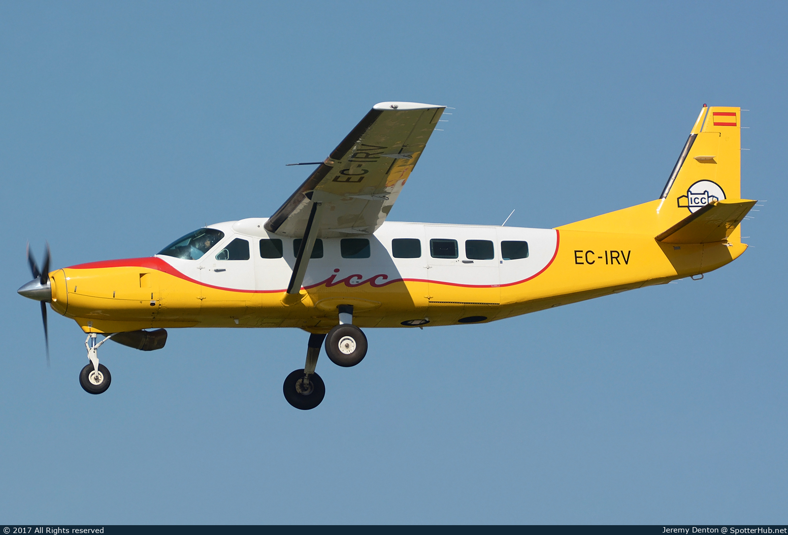Photo of EC-IRV - Cessna 208B Grand Caravan operated by ICC Institut Cartogràfic de Catalunya