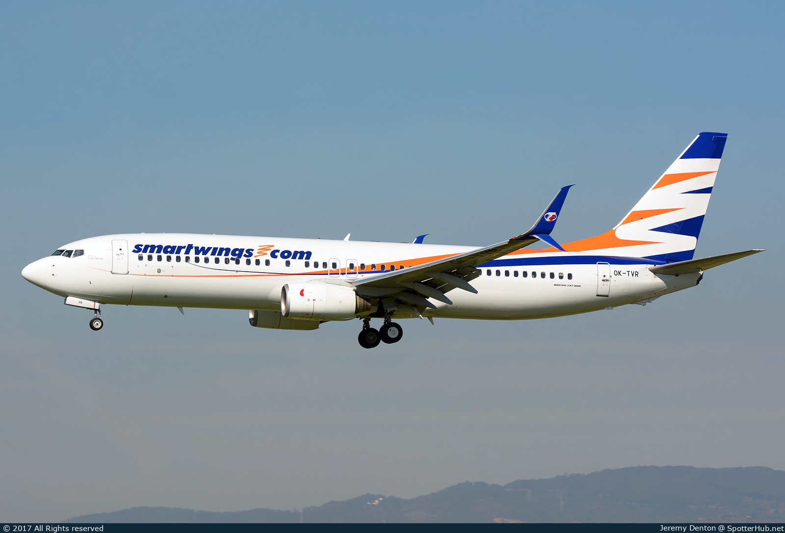 Photo of OK-TVR - Boeing 737-86N operated by SmartWings