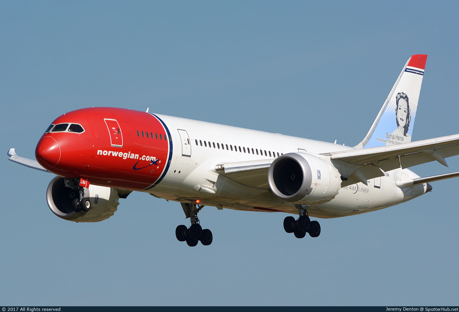 Photo of LN-LNA - Boeing 787-8 Dreamliner operated by Norwegian Long Haul